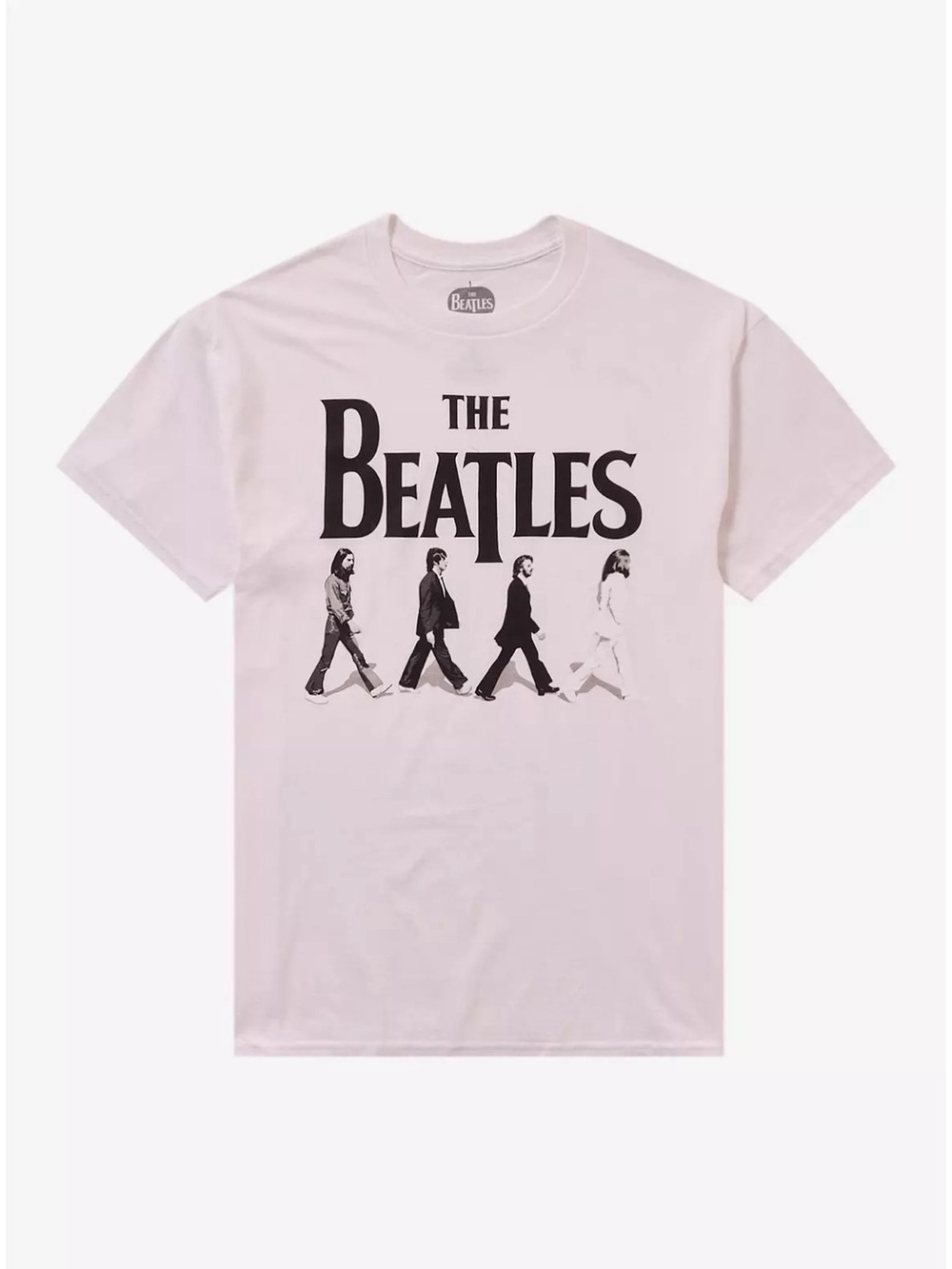 The Beatles Men's Graphic Tee - Pale Pink